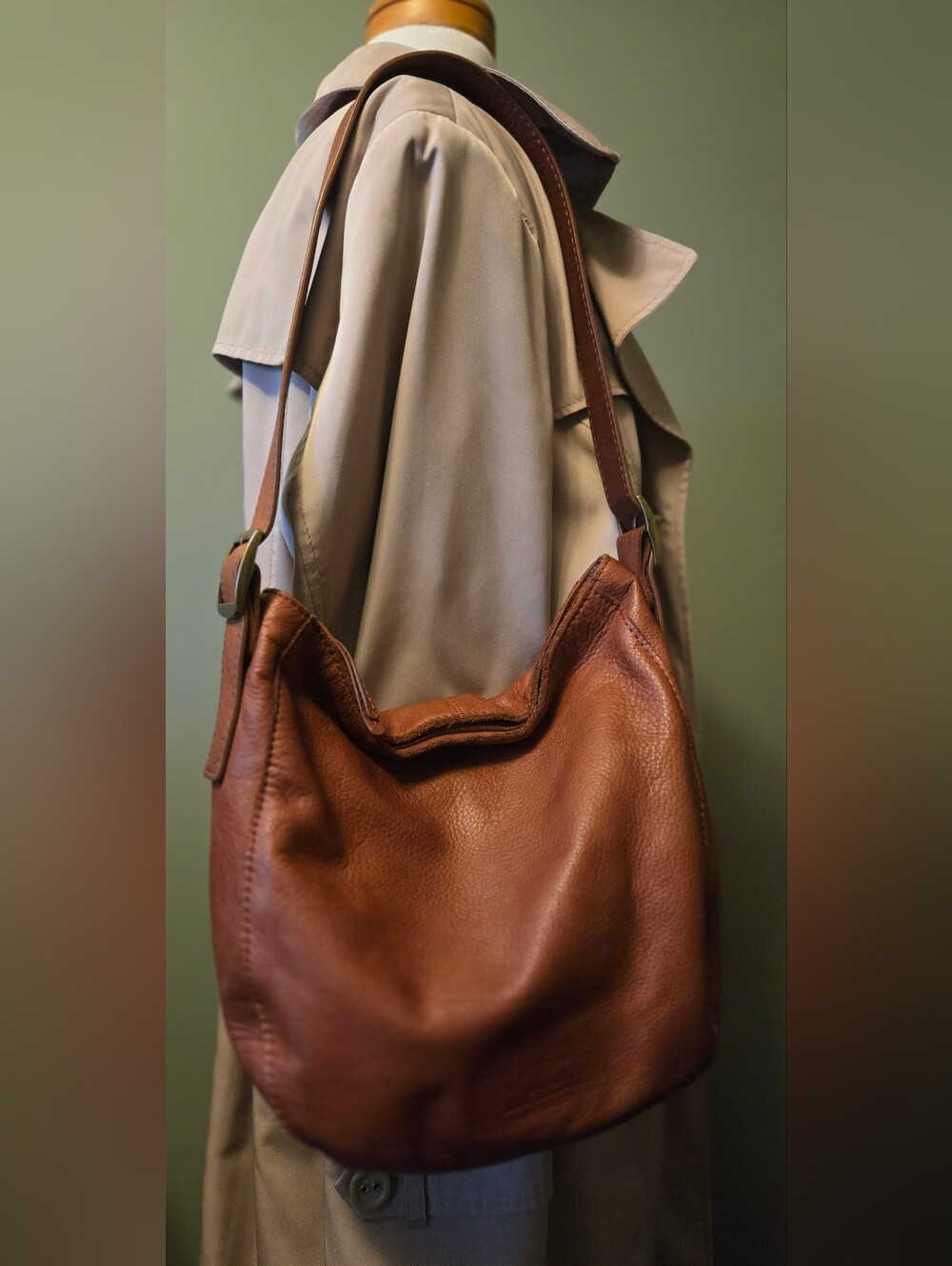 American Leather Co Hobo Bag